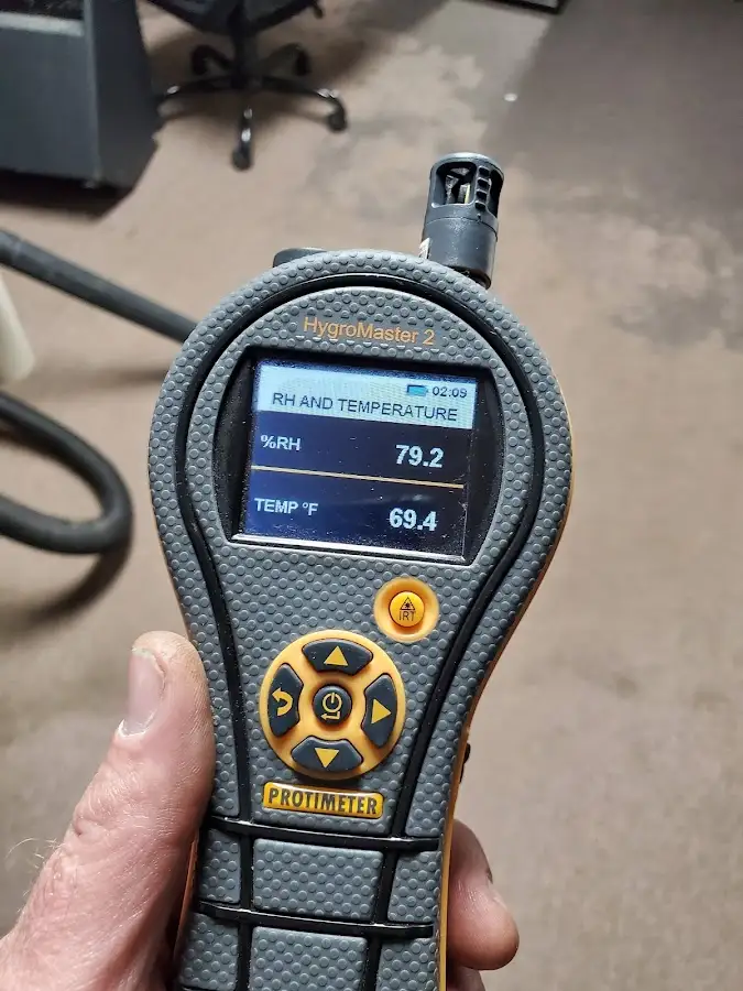 Moisture meter humidity assessment for Mold Remediation & Removal in Pennsville